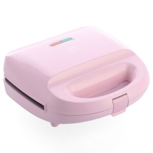 3-i-1 sandwichgrill/vaffeljern, pink