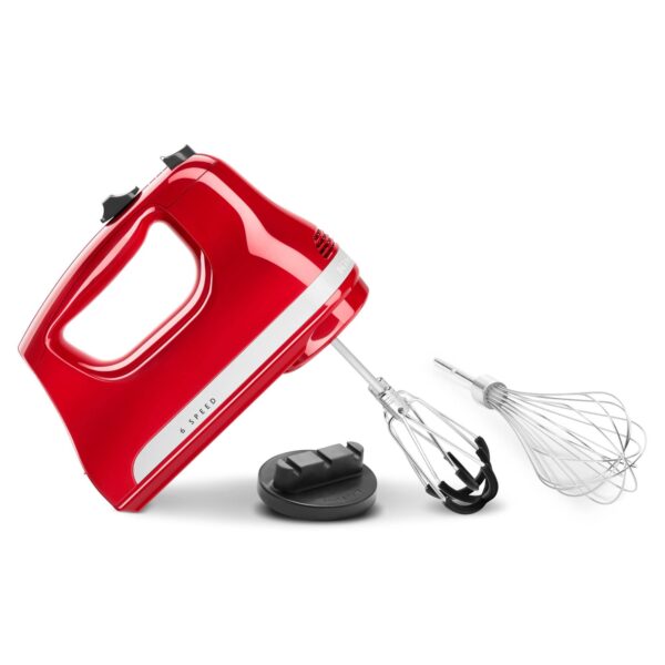 5KHM6118EER Håndmixer med 6 hastigheder, empire red