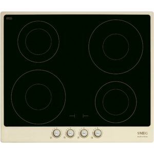 60cm Cortina Induktionskogeplade m. Ramme, Creme