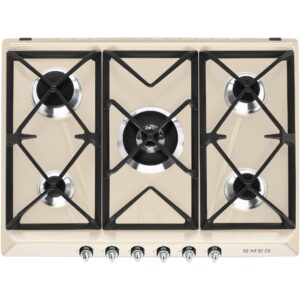 68,5 cm gaskogeplade rustfrit stål victoria design - creme
