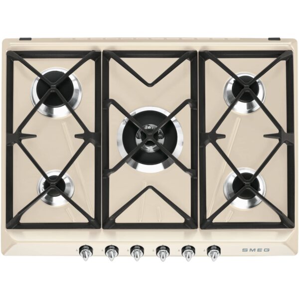 68,5 cm gaskogeplade rustfrit stål victoria design - creme