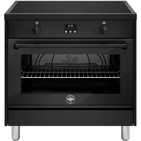 AMN964IENNE Induktionskomfur 4 zoner, 90 cm, mat sort