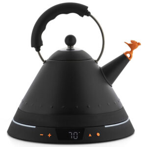 Alessi Elkedel 1,5 liter, sort