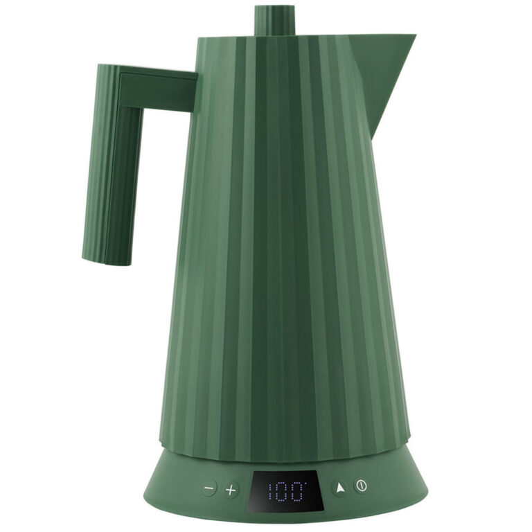 Alessi Elkedel med temperaturkontrol 1,7 liter, grøn