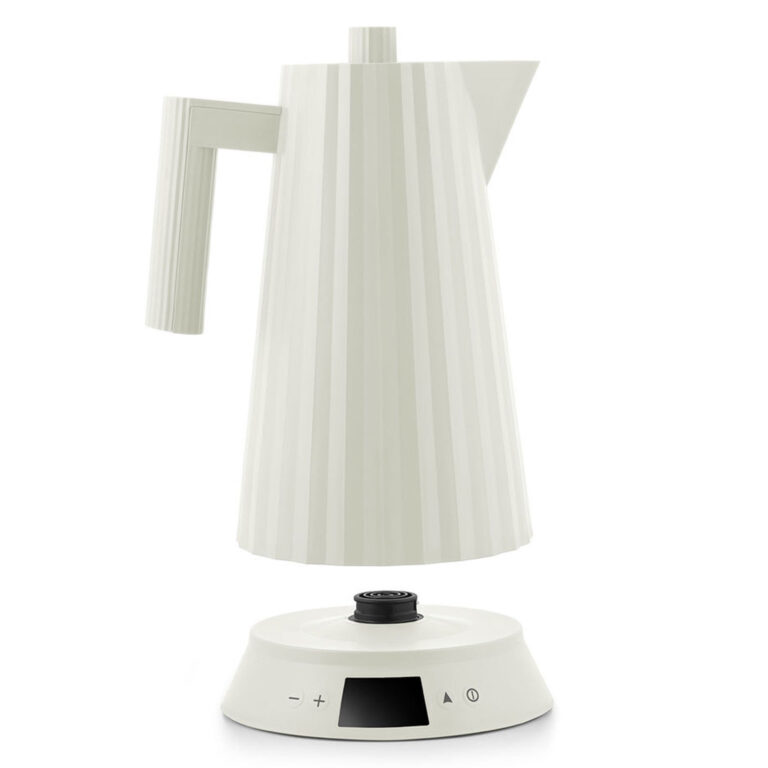 Alessi Elkedel med temperaturkontrol 1,7 liter, hvid