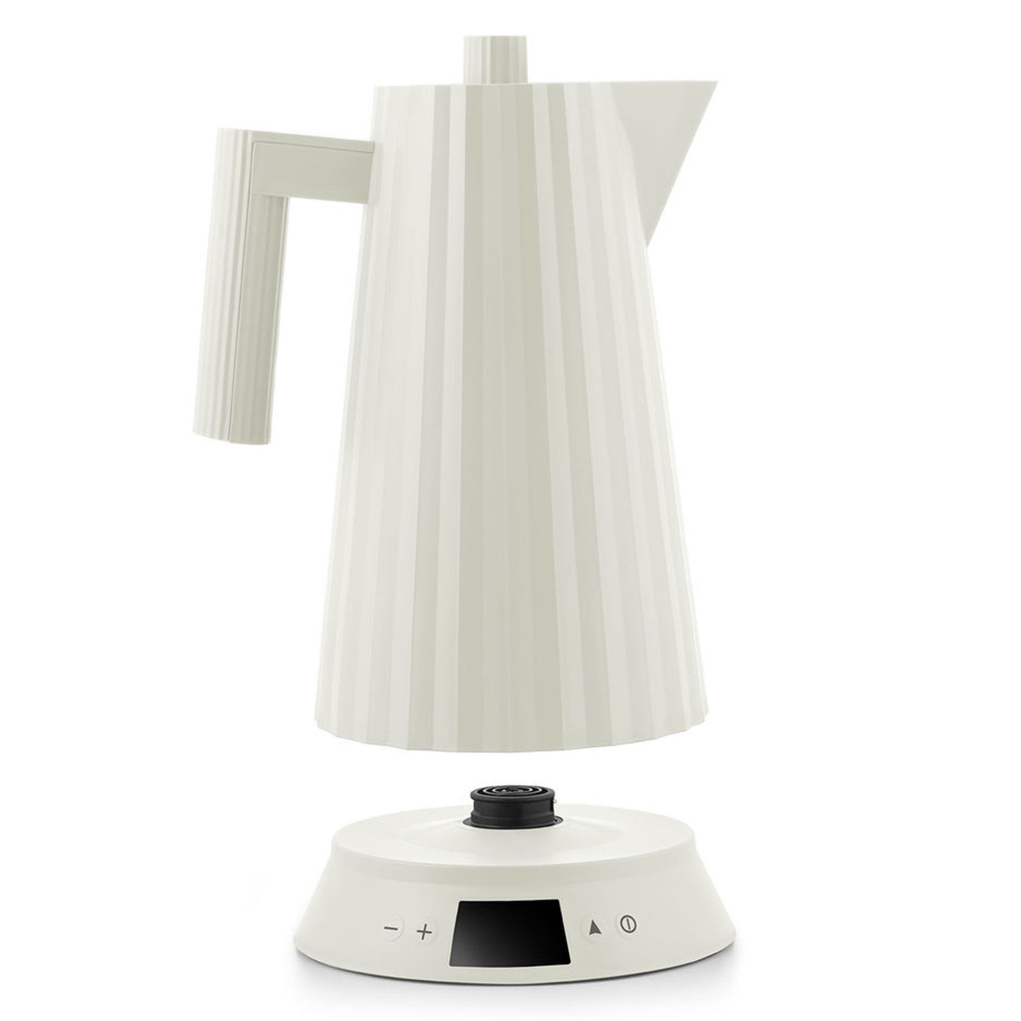 Alessi Elkedel med temperaturkontrol 1,7 liter, hvid