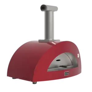 Alfa Forni MODERNO 3 Pizze Rød Brænde Pizzaovn