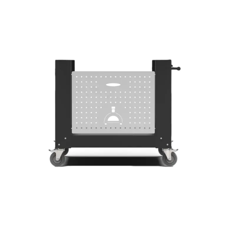 Alfa Forni Vogn 2 Pizze Classico + Moderno Sort Pizzaovn