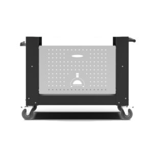 Alfa Forni Vogn 3 Pizze Moderno Sort Pizzaovn