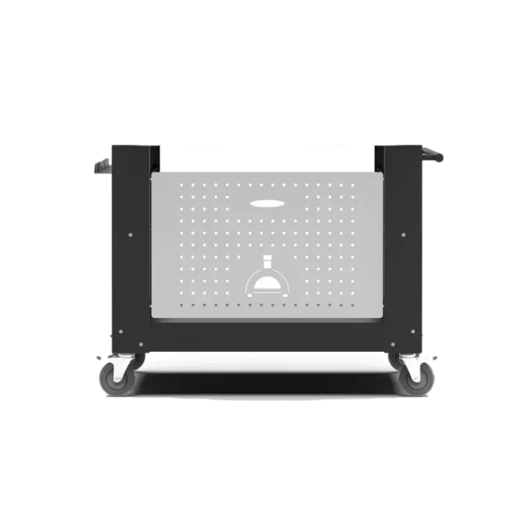 Alfa Forni Vogn 3 Pizze Moderno Sort Pizzaovn