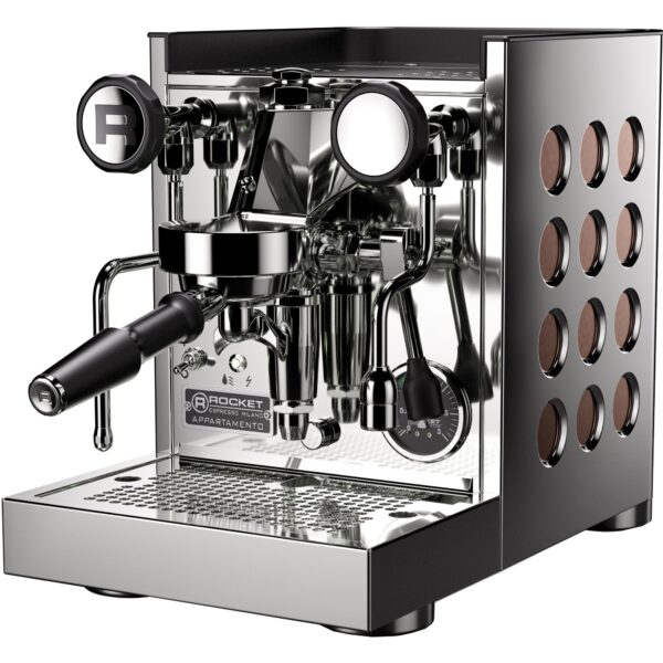 Appartamento TCA espressomaskine, krom/kobber