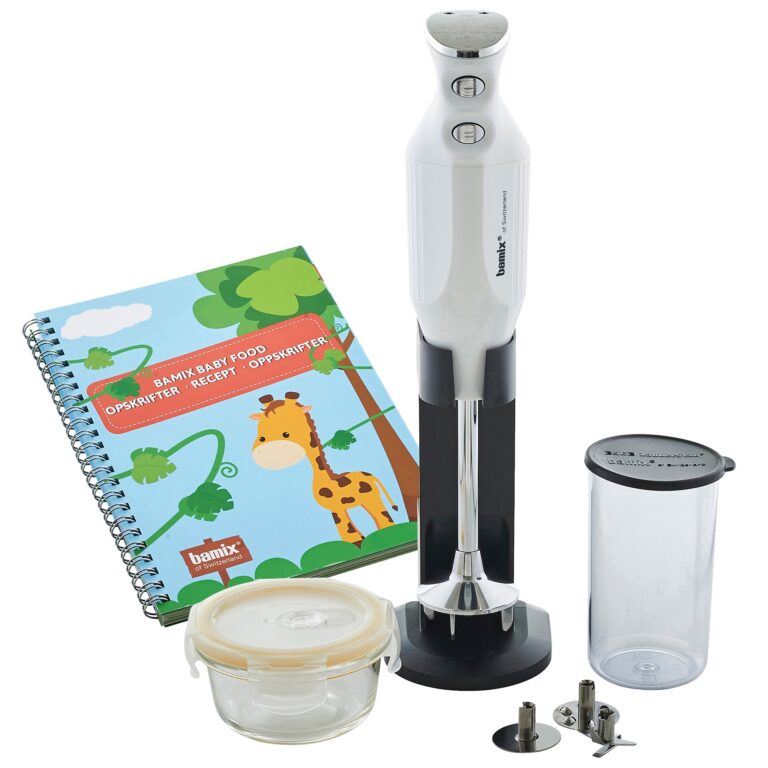 Babyline stavblender, hvid