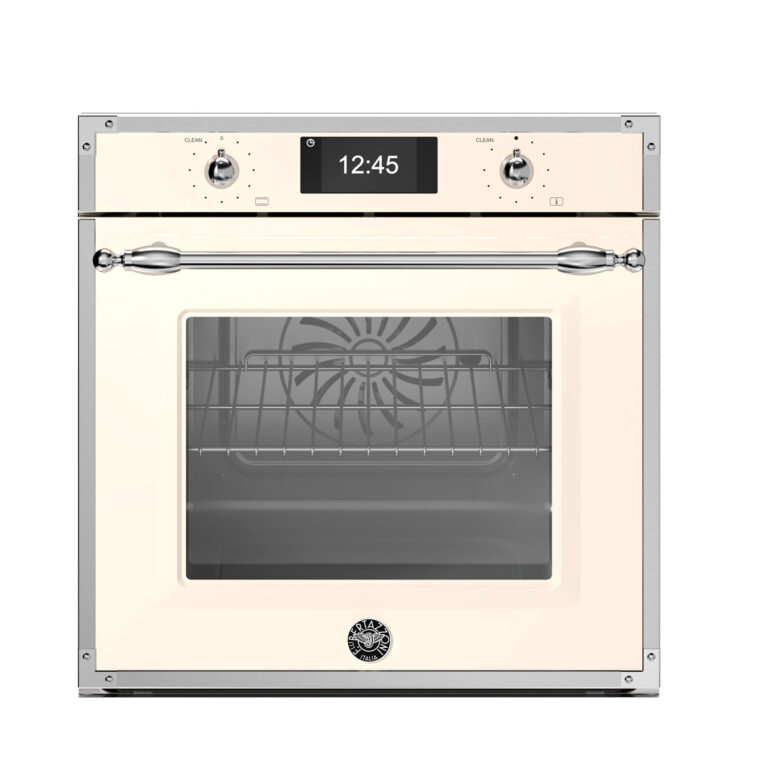 Bertazzoni FHER6117CTAX3 Heritage dampovn med pyrolyse 80 liter, elfenbenshvid/krom