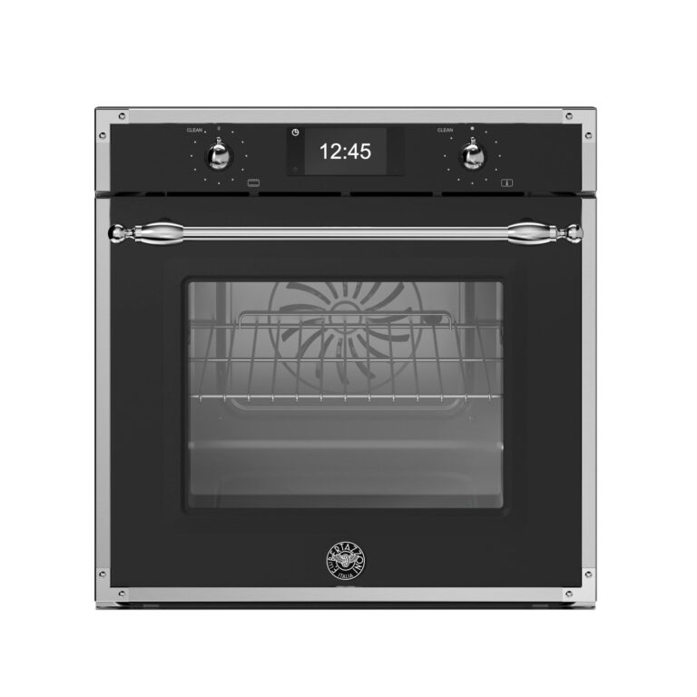 Bertazzoni FHER6117CTNX3 Heritage dampovn pyrolyse 80 liter, mattsort/krom