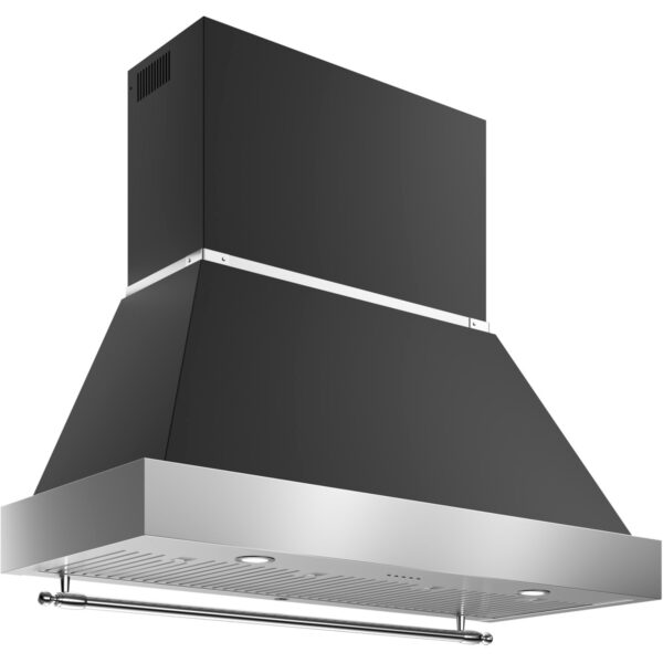 Bertazzoni K120HERTX+KC48HERTNE Heritage emhætte, 120 cm, mat sort