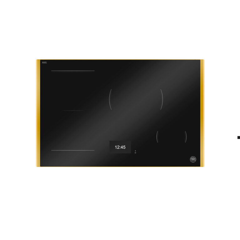 Bertazzoni P784I1M37GT Super-Premium induktionskogeplade 78 cm med guldramme, 4 zoner