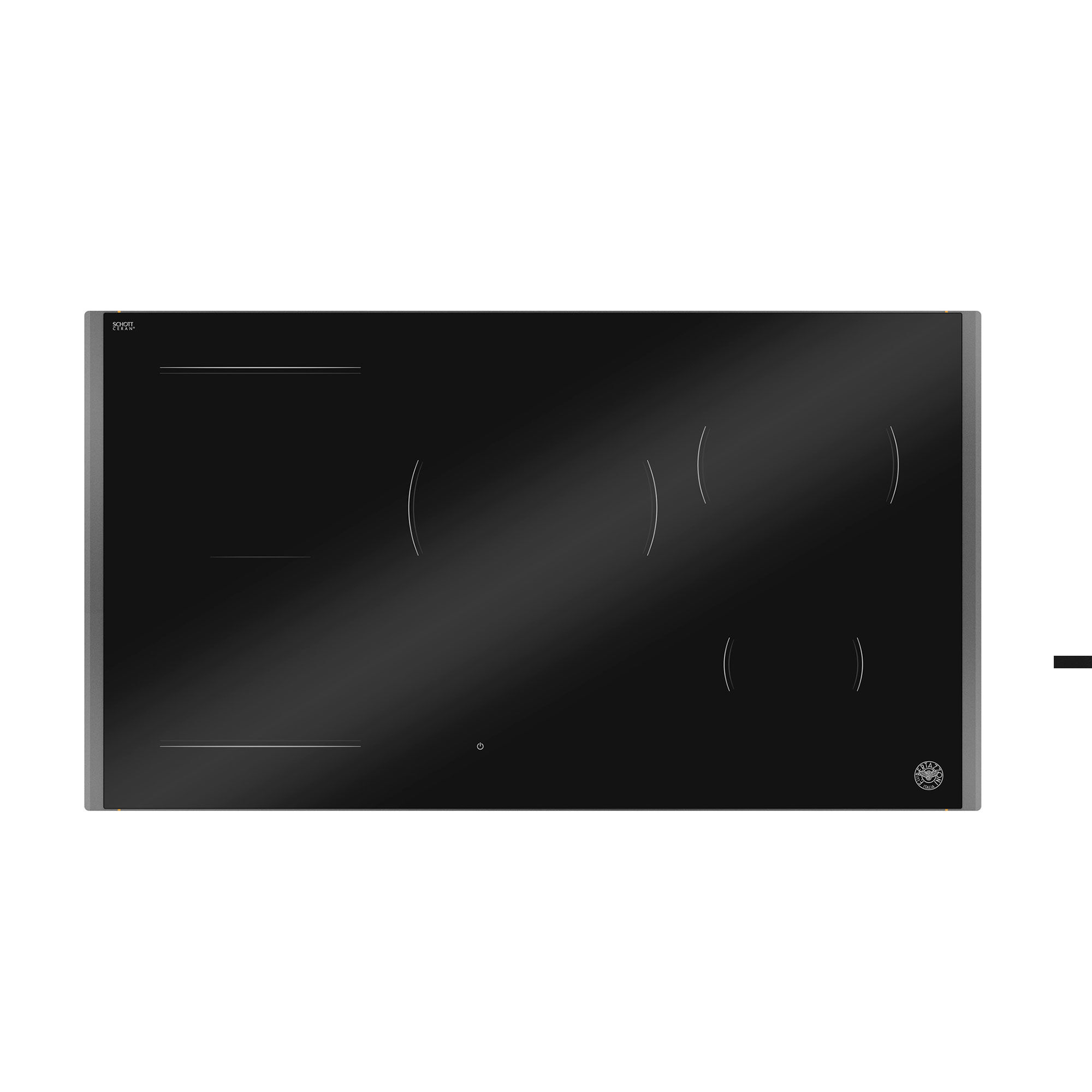 Bertazzoni P905I1M30CP Premium induktionskogeplade 90 cm med Carbonio-ram, 5 zoner