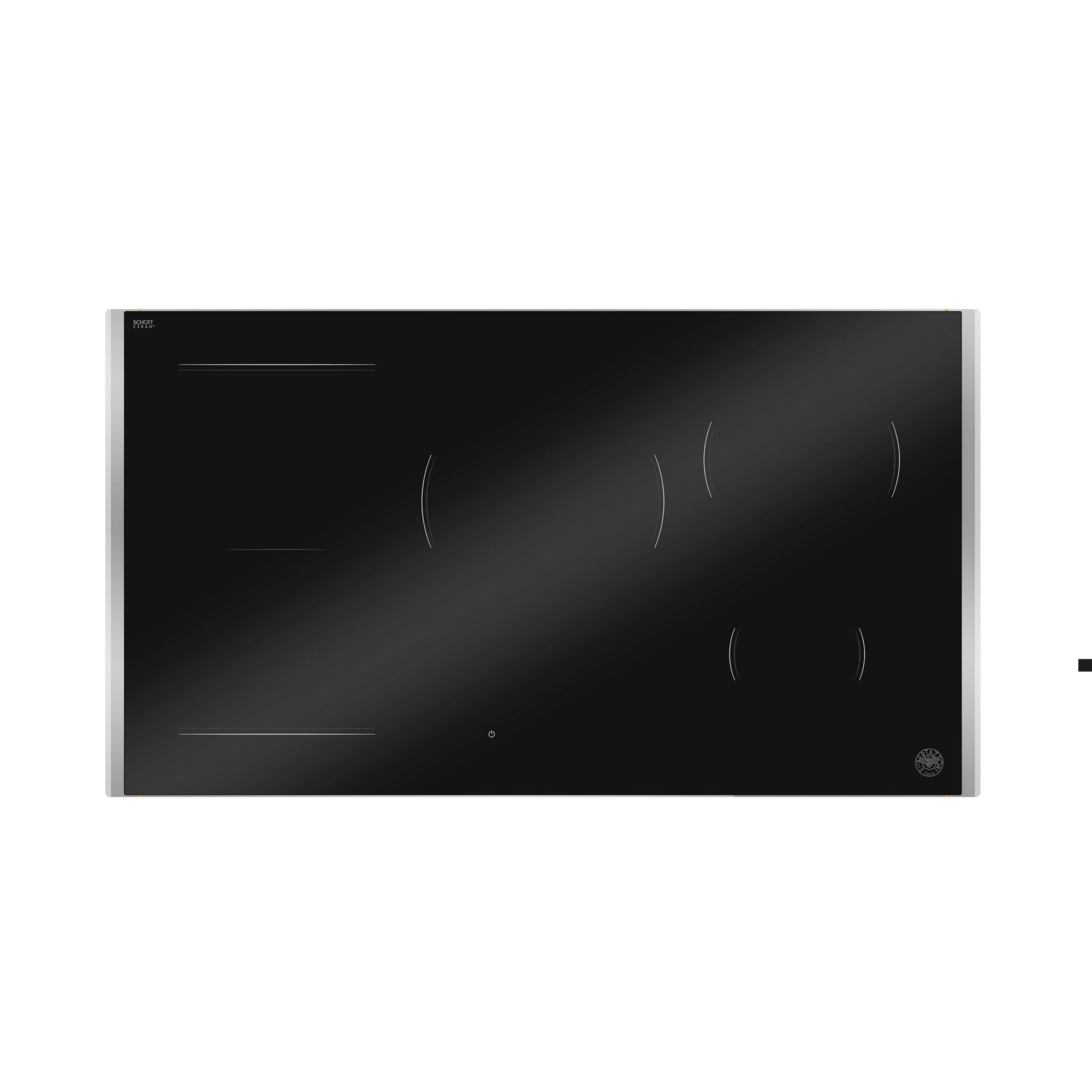 Bertazzoni P905I1M30XP Premium induktionskogeplade 90 cm med stålramme, 5 zoner