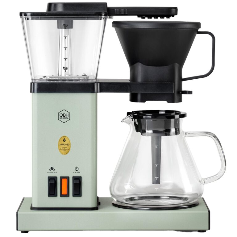 Obh nordica Blooming Prime kaffemaskine 1,25 liter, misty green