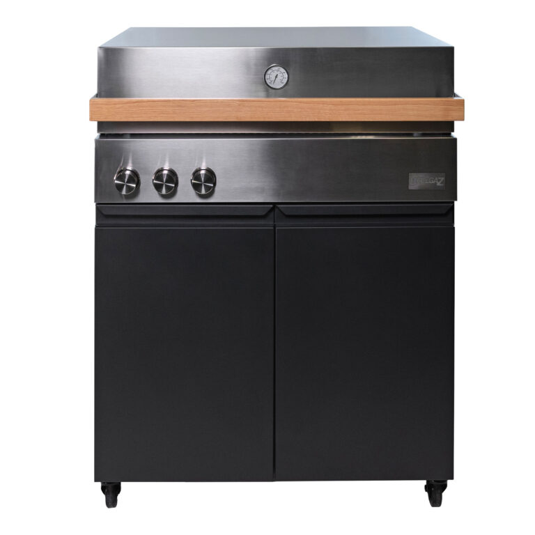 Bluegaz Z gasgrill, rustfrit stål/sort