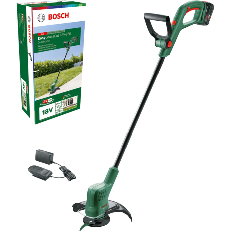 Bosch Akku Græstrimmer Durablade 18V-230 2Ah - 06008C1N00