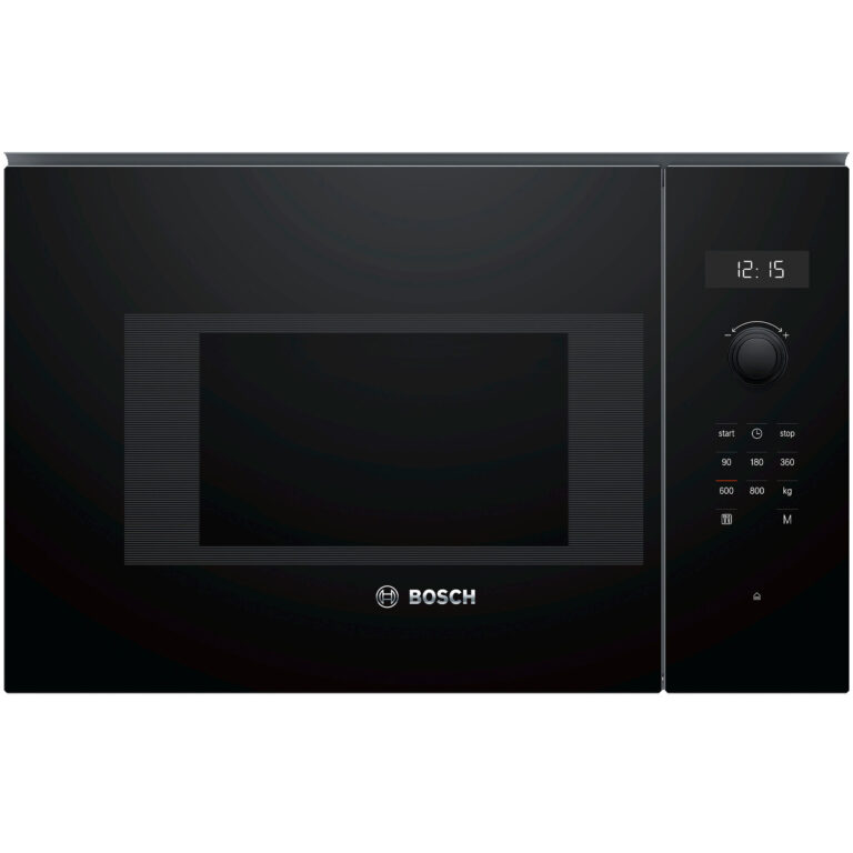Bosch BFL524MB0 Serie 6 indbygningsmikroovn, sort