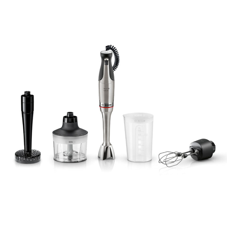 Bosch ErgoMaster Series 8 MSM8M936 stavblender + kartoffelmoser, rustfrit stål