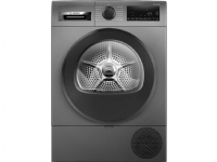 Bosch Serie 6 WQG243DR10, Fritstående, Front-læsning, Varmepumpe, Grå, Dreje, Højre