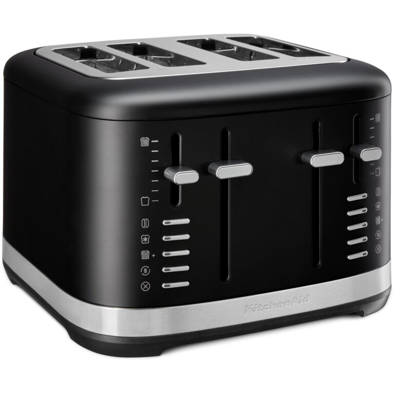 Kitchenaid Brødrister med manuel kontrol, 4 skiver, matsort