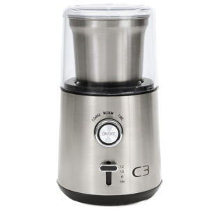 C3 Kaffekværn, rustfrit stål