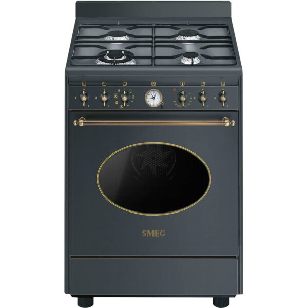 CO60GMA Colonial gaskomfur 60 cm, antracit