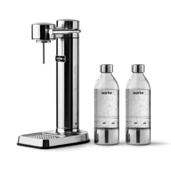Carbonator 3 Value-pack sodavandsmaskine - Polished Steel