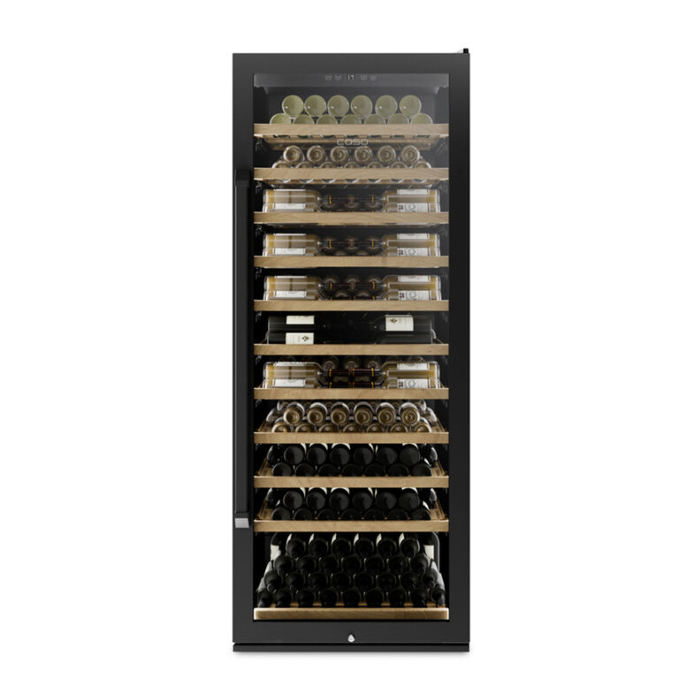 Caso 664 WineSafe 300 Smart fritstående vinkøleskab 300 flasker, sort