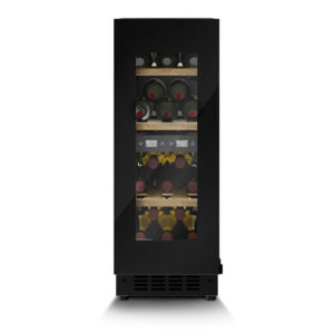 Caso 7719 WineDeluxe indbygget vinkøleskab 18 flasker, sort