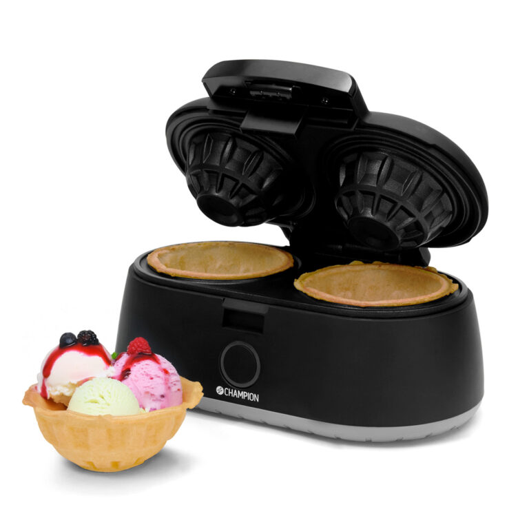 Champion Vaffeljern til skåle, sort