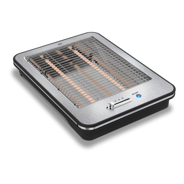 Classic Flat brødrister - Brushed Steel