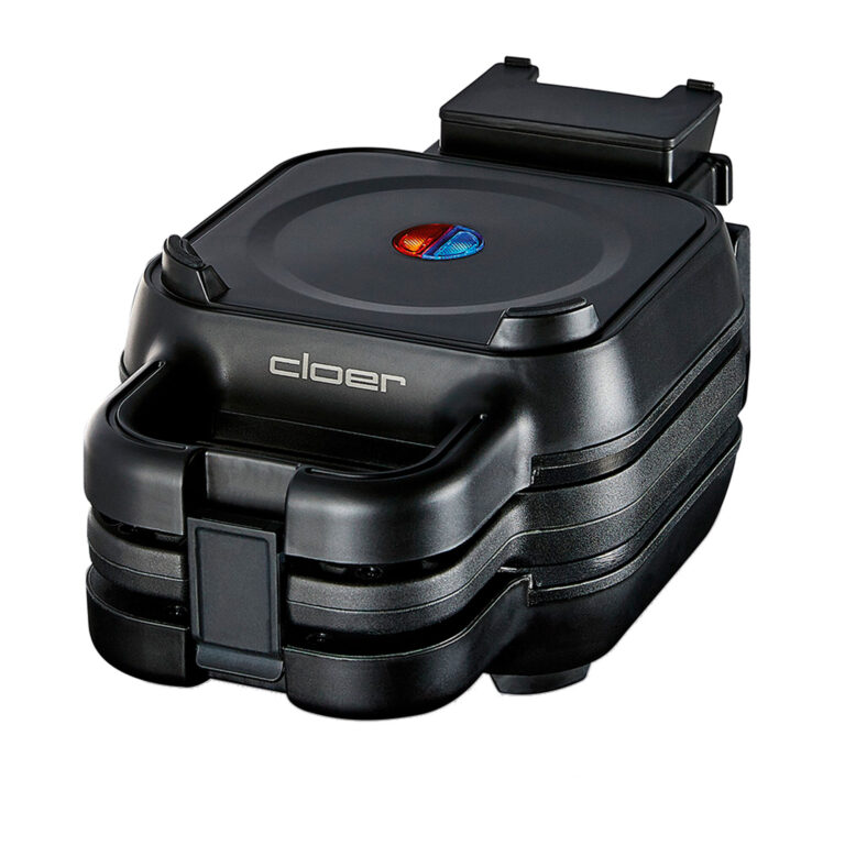 Cloer 6150 vaffeljern, sort