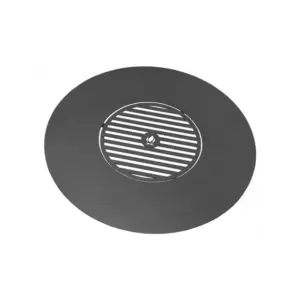 Cook King 102 cm Grillplade til Bålsted med 50 cm Rist