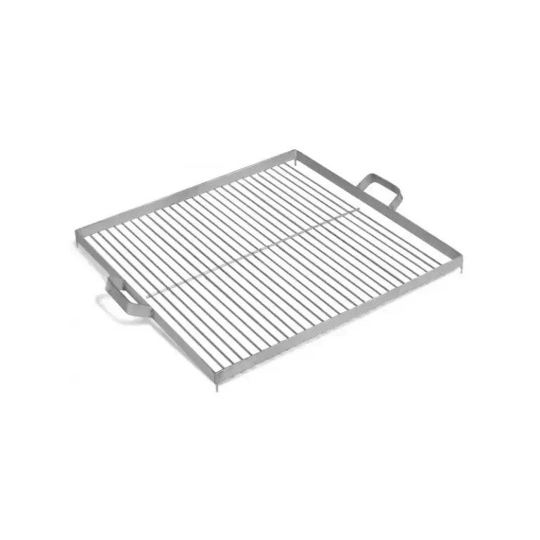 Cook King 58x58 cm stål rist for 80 cm and 70x70cm Bålsted