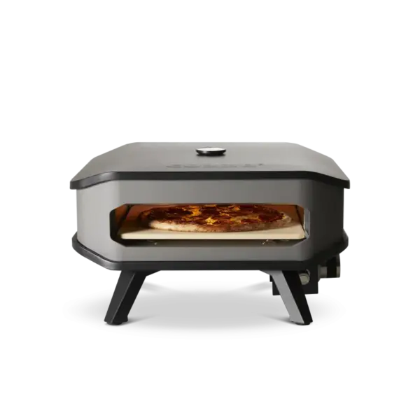 Cozze 13" pizzaovn til gas med termometer og pizzasten 5,0KW