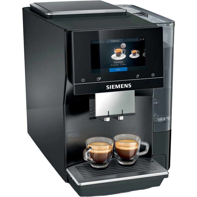 Siemens EQ700 Classic kaffemaskine, pianosort