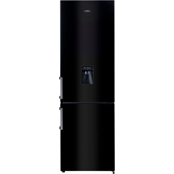 EVUD4049 Køleskab/fryser med vanddispenser 198 + 71 liter, sort
