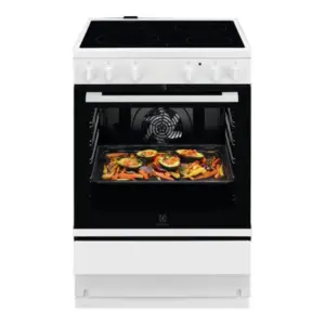 Electrolux LKR64000NW - Glaskeramisk komfur