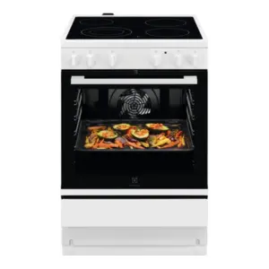 Electrolux LKR64001NW - Glaskeramisk komfur