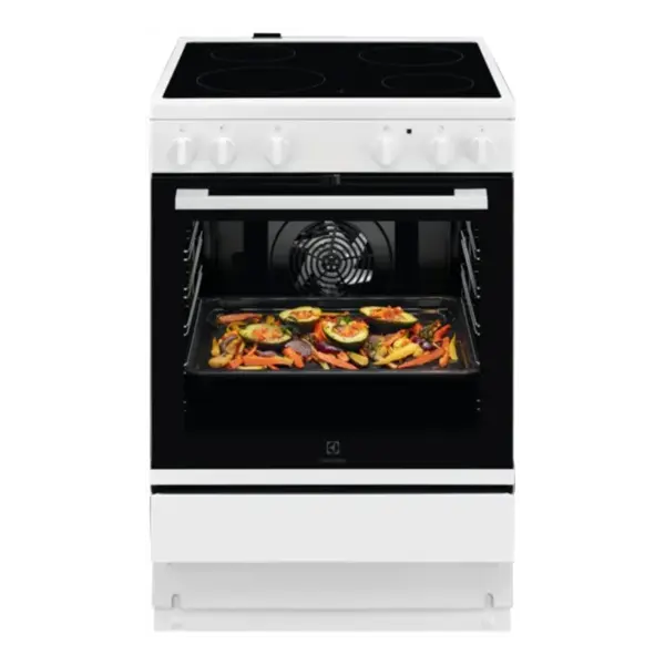Electrolux LKR64003NW - Glaskeramisk komfur