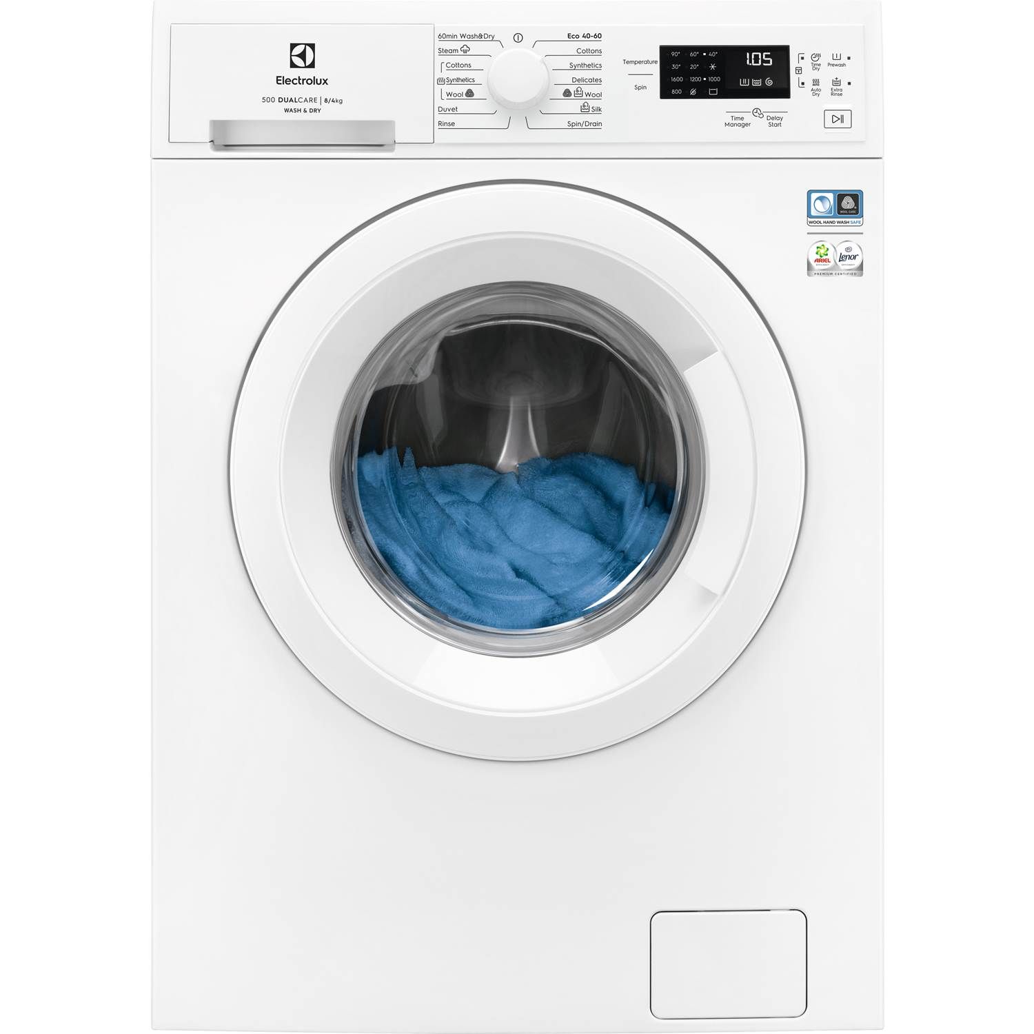 Electrolux Vaske-tørremaskine EW2W3068E4