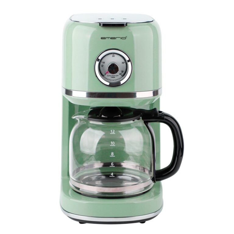 Emerio Retro kaffemaskine 1,5 L, grøn