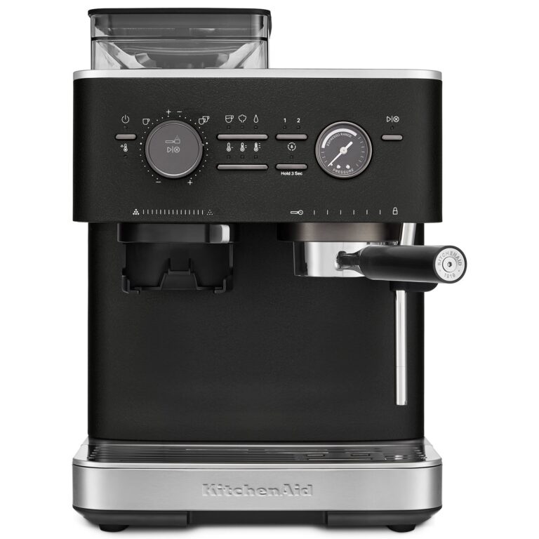 Kitchenaid Espressomaskine med kaffekværn, cast iron black