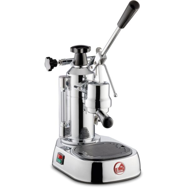 Europiccola Lusso Espressomaskin 0,8 liter Rustfrit stål, sort håndtag LPLELQ01EU
