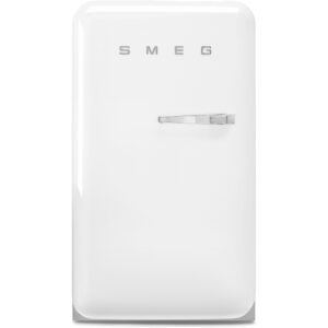 FAB10 køleskab med flaskeopbevaring, hvid